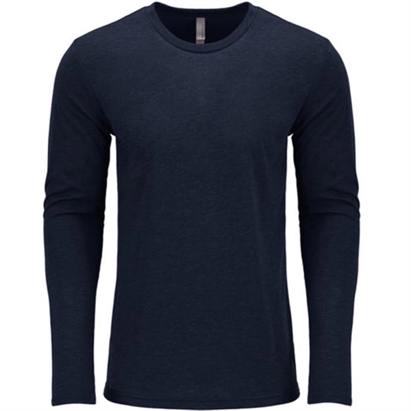 Next Level Men's Tri-Blend Long-Sleeve Crew Neck Tee - Next Level Men's Tri-Blend Long-Sleeve Crew Neck Tee - Image 0 of 9