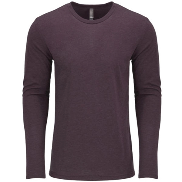 Next Level Men's Tri-Blend Long-Sleeve Crew Neck Tee - Next Level Men's Tri-Blend Long-Sleeve Crew Neck Tee - Image 7 of 9
