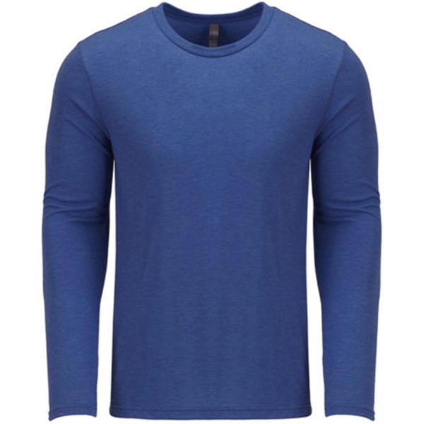 Next Level Men's Tri-Blend Long-Sleeve Crew Neck Tee - Next Level Men's Tri-Blend Long-Sleeve Crew Neck Tee - Image 9 of 9