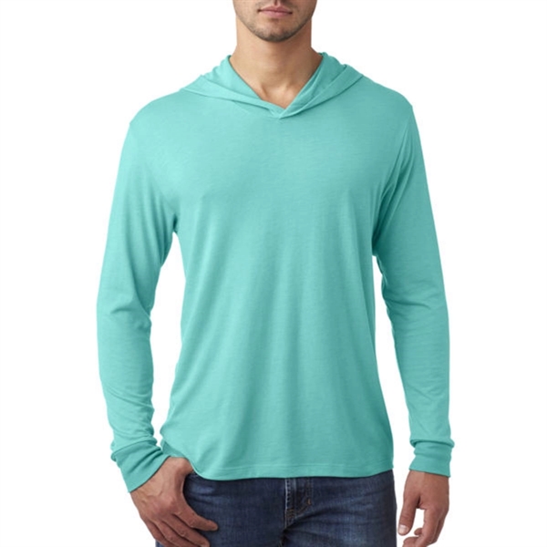 Next Level Unisex Triblend Long Sleeve Hoodie - Next Level Unisex Triblend Long Sleeve Hoodie - Image 5 of 11