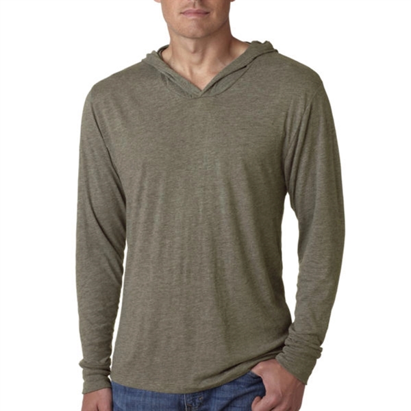 Next Level Unisex Triblend Long Sleeve Hoodie - Next Level Unisex Triblend Long Sleeve Hoodie - Image 6 of 11