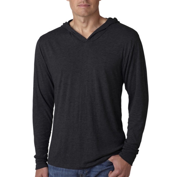 Next Level Unisex Triblend Long Sleeve Hoodie - Next Level Unisex Triblend Long Sleeve Hoodie - Image 7 of 11