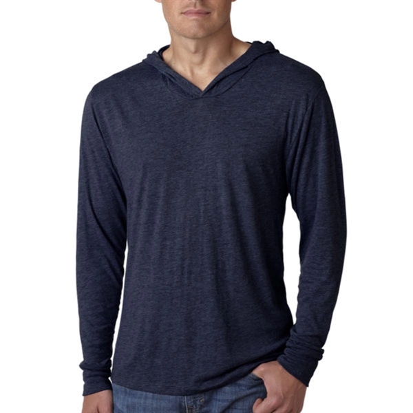 Next Level Unisex Triblend Long Sleeve Hoodie - Next Level Unisex Triblend Long Sleeve Hoodie - Image 8 of 11