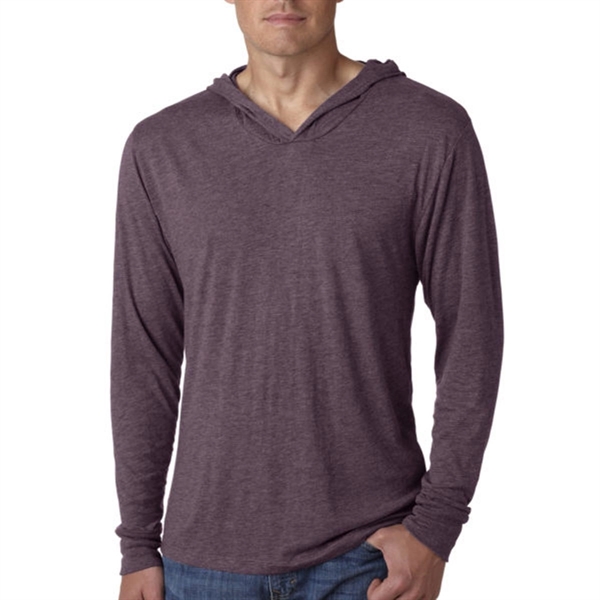 Next Level Unisex Triblend Long Sleeve Hoodie - Next Level Unisex Triblend Long Sleeve Hoodie - Image 9 of 11