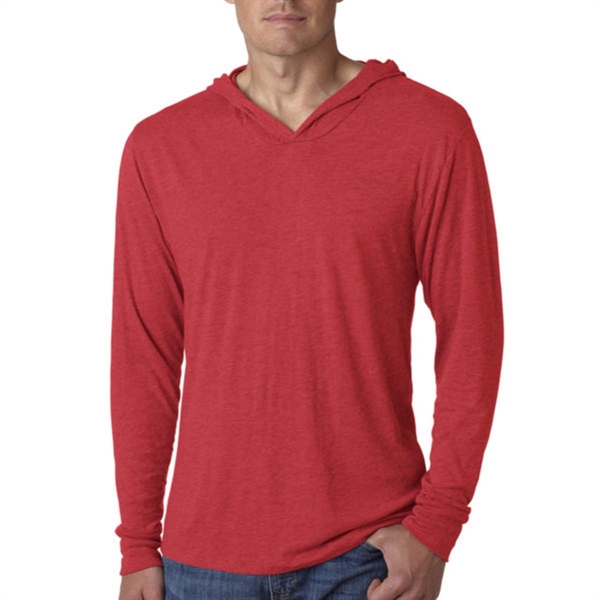 Next Level Unisex Triblend Long Sleeve Hoodie - Next Level Unisex Triblend Long Sleeve Hoodie - Image 10 of 11