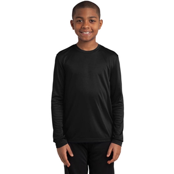 Sport-Tek Youth Long Sleeve PosiCharge Competitor Tee - Sport-Tek Youth Long Sleeve PosiCharge Competitor Tee - Image 1 of 18
