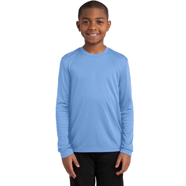 Sport-Tek Youth Long Sleeve PosiCharge Competitor Tee - Sport-Tek Youth Long Sleeve PosiCharge Competitor Tee - Image 2 of 18