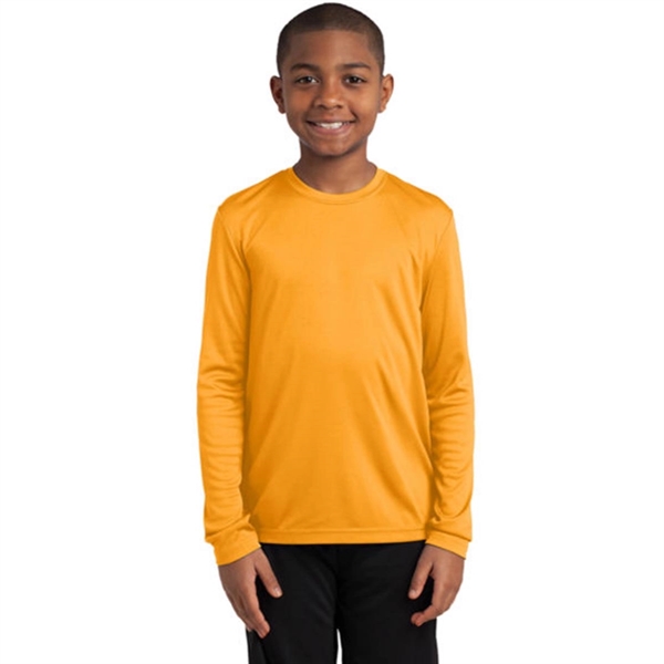 Sport-Tek Youth Long Sleeve PosiCharge Competitor Tee - Sport-Tek Youth Long Sleeve PosiCharge Competitor Tee - Image 5 of 18