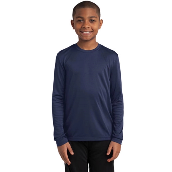 Sport-Tek Youth Long Sleeve PosiCharge Competitor Tee - Sport-Tek Youth Long Sleeve PosiCharge Competitor Tee - Image 15 of 18