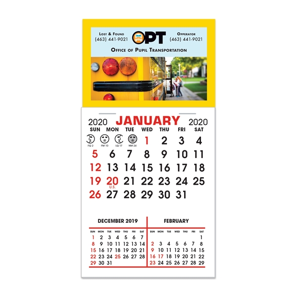 Stick It Magnet Calendar Pads - Rectangle w/Square Corners
