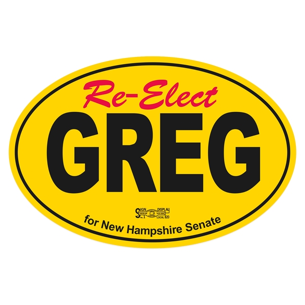 Oval Vinyl Ultra Removable Zip-Strip Bumper Sticker (4"x6") - Oval Vinyl Ultra Removable Zip-Strip Bumper Sticker (4"x6") - Image 0 of 0