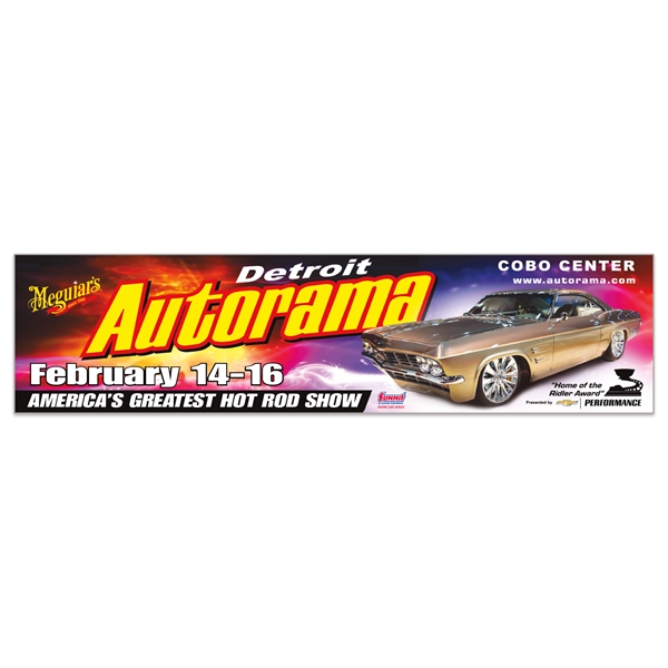 Digital Full Color Vinyl Zip Strip Bumper Sticker (3 - Digital Full Color Vinyl Zip Strip Bumper Sticker (3 - Image 0 of 0