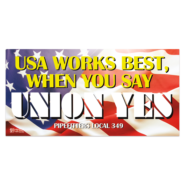 Digital Full Color Vinyl Zip Strip Bumper Sticker (3 3/4"x7 - Digital Full Color Vinyl Zip Strip Bumper Sticker (3 3/4"x7 - Image 0 of 0