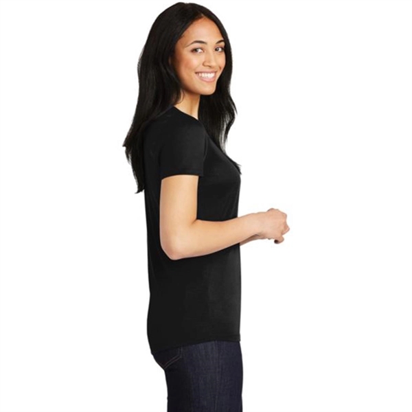 Sport-Tek Ladies Cotton Touch Scoop Neck Tee - Sport-Tek Ladies Cotton Touch Scoop Neck Tee - Image 2 of 11