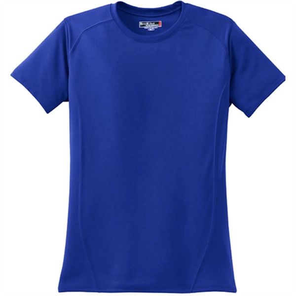 Sport-Tek Ladies Dry Zone Raglan Accent T-Shirt - Sport-Tek Ladies Dry Zone Raglan Accent T-Shirt - Image 8 of 10