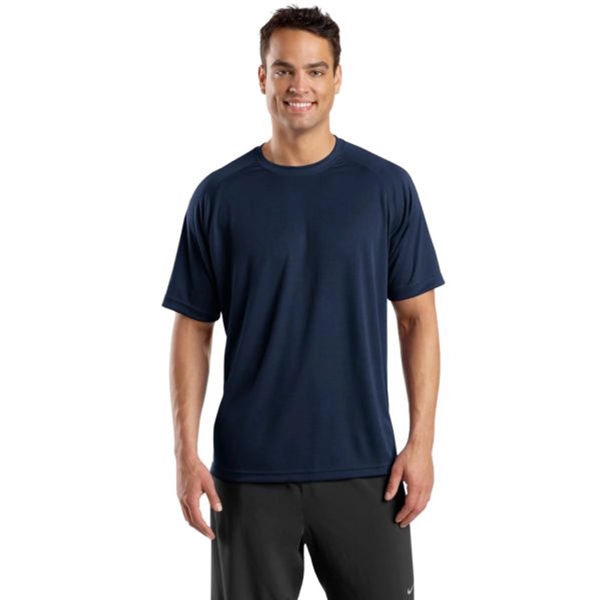 Sport-Tek Dry Zone Short Sleeve Raglan T-Shirt - Dark/All - Sport-Tek Dry Zone Short Sleeve Raglan T-Shirt - Dark/All - Image 3 of 5