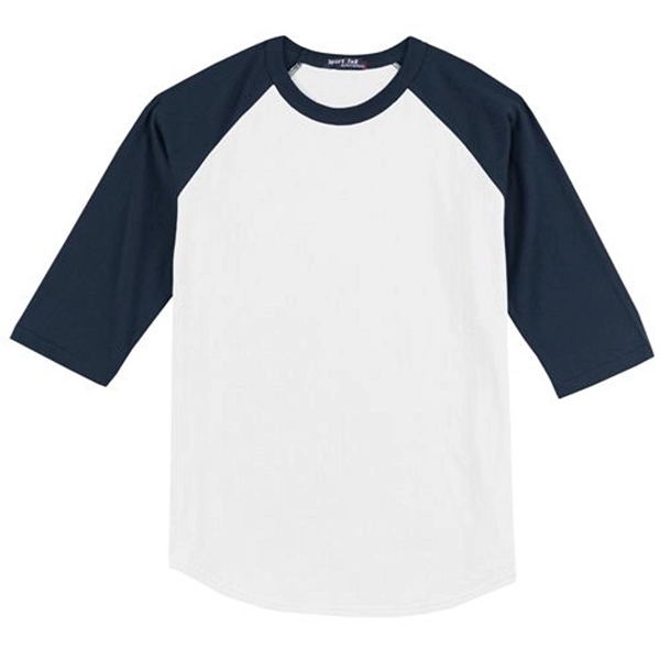 Sport-Tek Colorblock Raglan Jersey - Dark/All - Sport-Tek Colorblock Raglan Jersey - Dark/All - Image 3 of 18