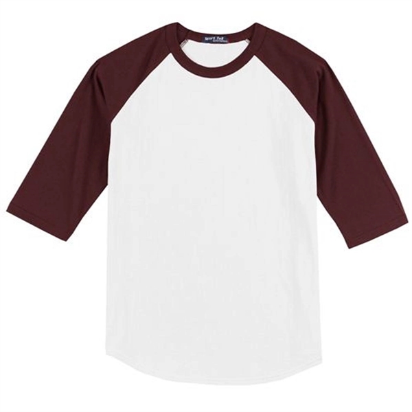 Sport-Tek Colorblock Raglan Jersey - Dark/All - Sport-Tek Colorblock Raglan Jersey - Dark/All - Image 4 of 18