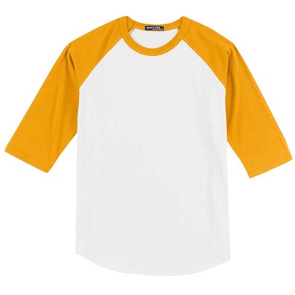 Sport-Tek Colorblock Raglan Jersey - Dark/All - Sport-Tek Colorblock Raglan Jersey - Dark/All - Image 5 of 18