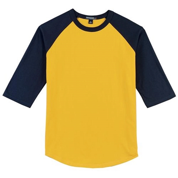 Sport-Tek Colorblock Raglan Jersey - Dark/All - Sport-Tek Colorblock Raglan Jersey - Dark/All - Image 8 of 18
