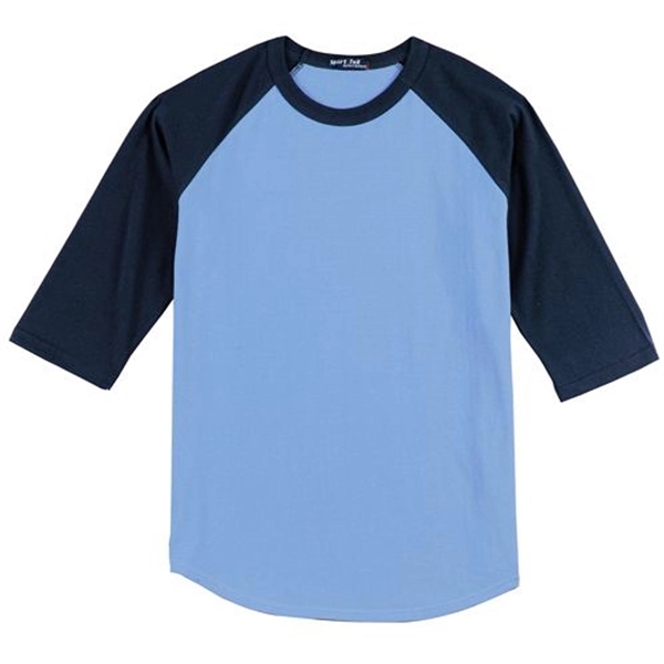 Sport-Tek Colorblock Raglan Jersey - Dark/All - Sport-Tek Colorblock Raglan Jersey - Dark/All - Image 9 of 18
