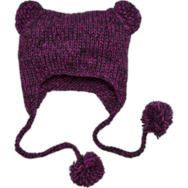 District Hand Knit Cat-Eared Beanie - District Hand Knit Cat-Eared Beanie - Image 2 of 3