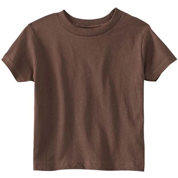 Rabbit Skins Toddler Short Sleeve Tee - Dark/Color - Rabbit Skins Toddler Short Sleeve Tee - Dark/Color - Image 7 of 33