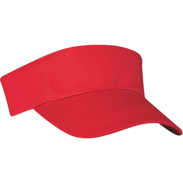 Cotton Twill Visor - Cotton Twill Visor - Image 6 of 7