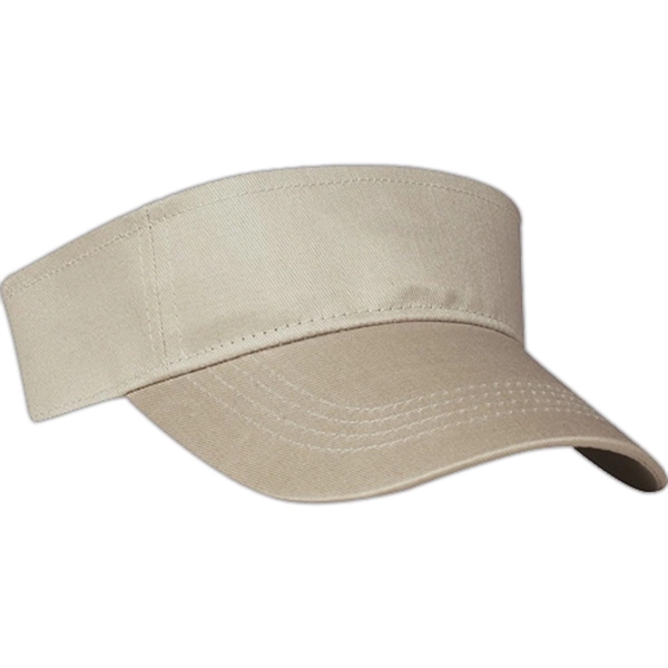 Cotton Twill Visor - Embroidered - Cotton Twill Visor - Embroidered - Image 1 of 7