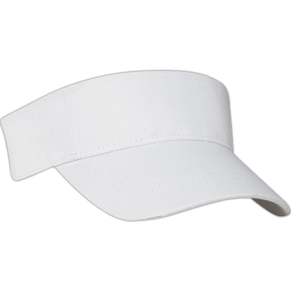 Cotton Twill Visor - Embroidered - Cotton Twill Visor - Embroidered - Image 4 of 7