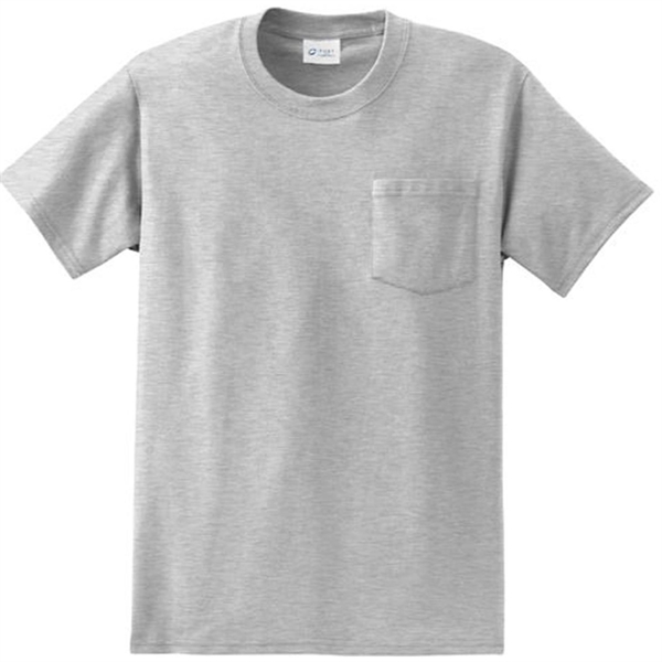 Port & Company Essential T-Shirt - Light/Heather - Port & Company Essential T-Shirt - Light/Heather - Image 1 of 3