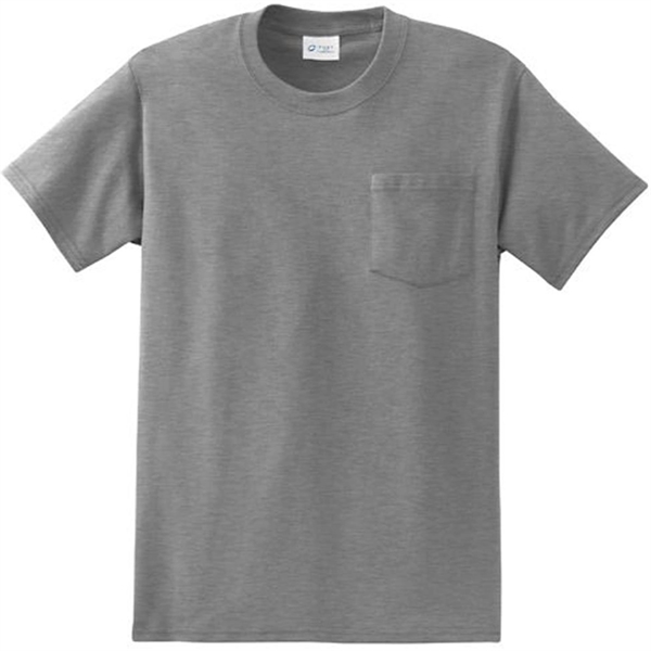 Port & Company Essential T-Shirt - Light/Heather - Port & Company Essential T-Shirt - Light/Heather - Image 2 of 3