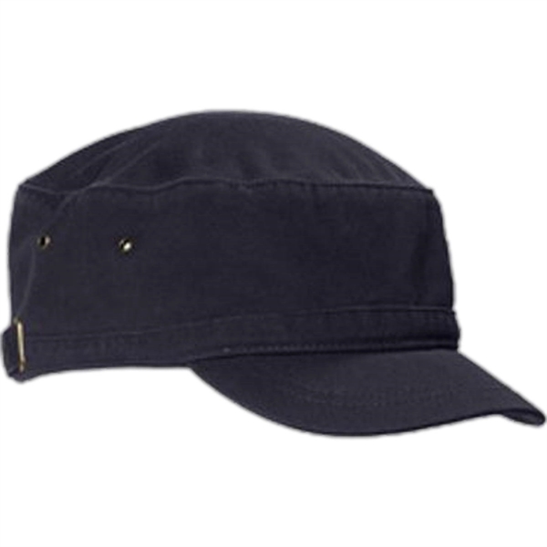 Big Accessories Short Bill Cadet Cap - Big Accessories Short Bill Cadet Cap - Image 2 of 3