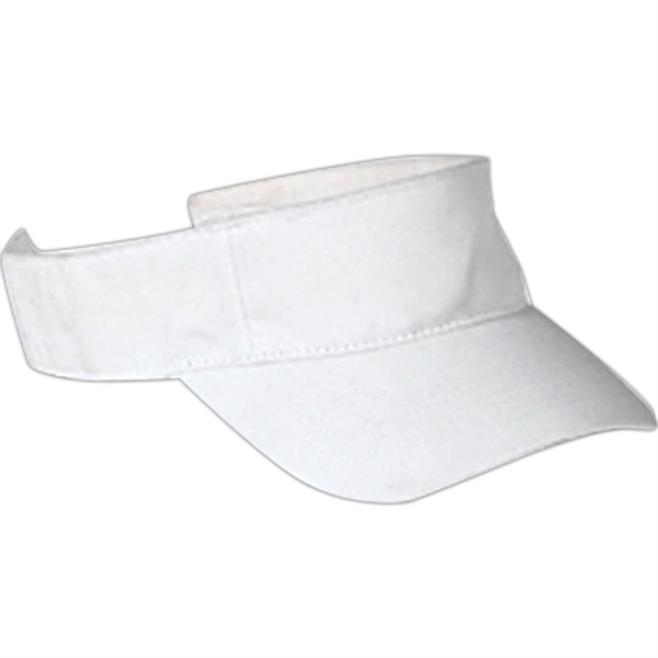 Big Accessories Cotton Twill Visor - Dark/All - Big Accessories Cotton Twill Visor - Dark/All - Image 1 of 6