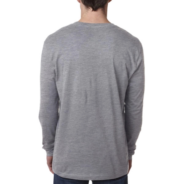 Next Level Men's Cotton Long-Sleeve Crew - Next Level Men's Cotton Long-Sleeve Crew - Image 1 of 12