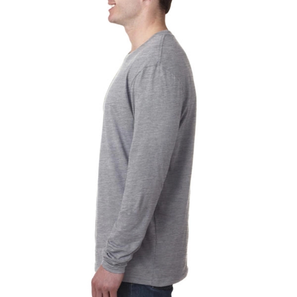 Next Level Men's Cotton Long-Sleeve Crew - Next Level Men's Cotton Long-Sleeve Crew - Image 2 of 12
