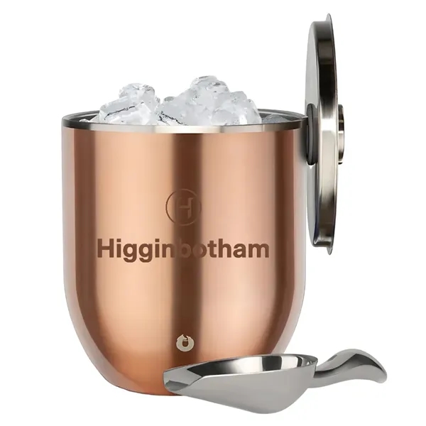 3L Snowfox Insulated Ice Bucket with Lid and Scoop - 3L Snowfox Insulated Ice Bucket with Lid and Scoop - Image 0 of 7