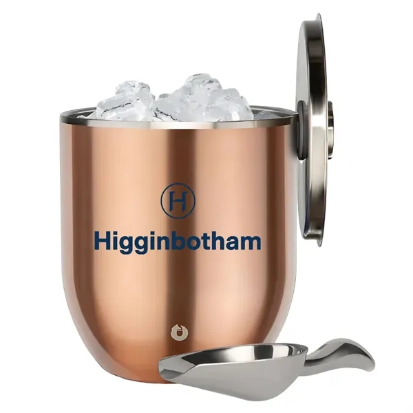 3L Snowfox Insulated Ice Bucket with Lid and Scoop - 3L Snowfox Insulated Ice Bucket with Lid and Scoop - Image 1 of 7