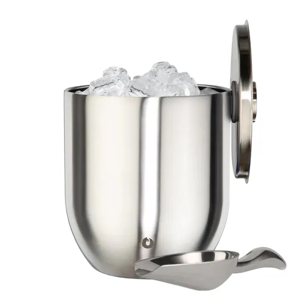 3L Snowfox Insulated Ice Bucket with Lid and Scoop - 3L Snowfox Insulated Ice Bucket with Lid and Scoop - Image 7 of 7