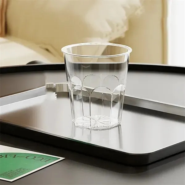 200ml Disposable Transparent Octagonal Aviation Cup - 200ml Disposable Transparent Octagonal Aviation Cup - Image 5 of 6