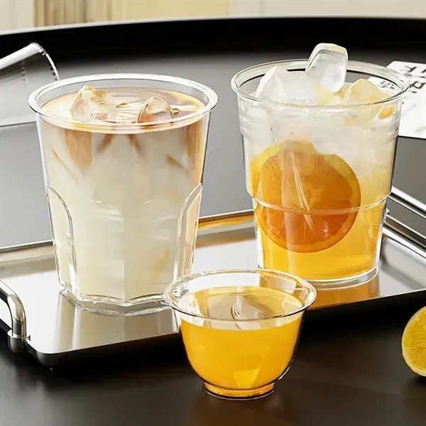 200ml Disposable Transparent Octagonal Aviation Cup - 200ml Disposable Transparent Octagonal Aviation Cup - Image 6 of 6