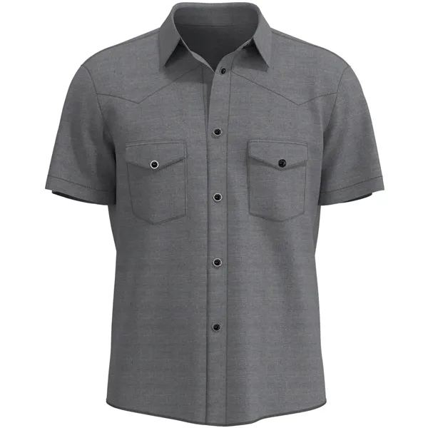 USA-Made Short Sleeve Western Shirt - USA-Made Short Sleeve Western Shirt - Image 9 of 14