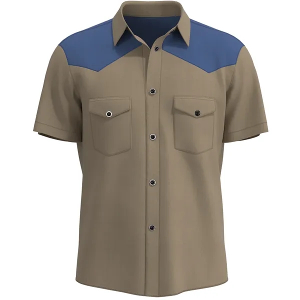 USA-Made Short Sleeve Western Shirt - USA-Made Short Sleeve Western Shirt - Image 14 of 14