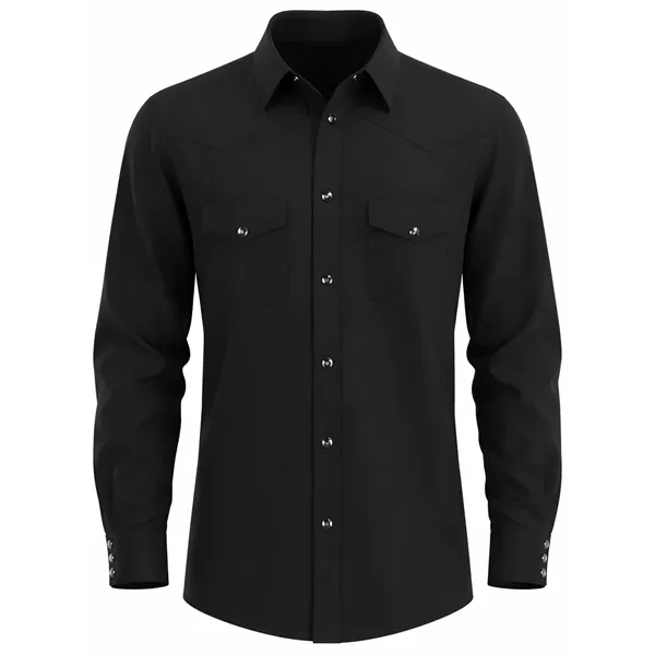 USA-Made Long Sleeve Western Shirt - USA-Made Long Sleeve Western Shirt - Image 0 of 2