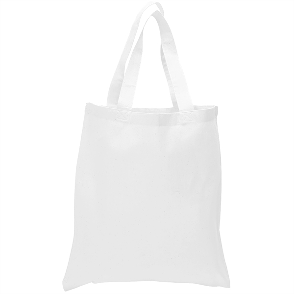 5.5 oz. Economy Cotton Canvas Tote Bag - 5.5 oz. Economy Cotton Canvas Tote Bag - Image 21 of 21