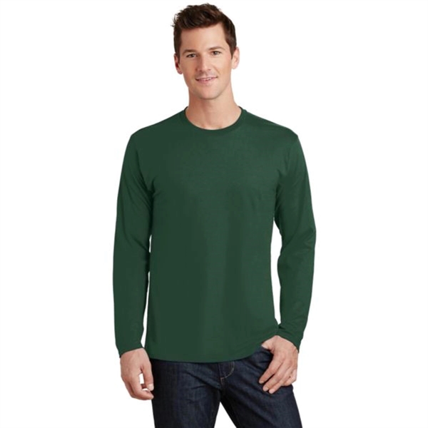 Port & Company Long Sleeve Fan Favorite Tee - Port & Company Long Sleeve Fan Favorite Tee - Image 3 of 19