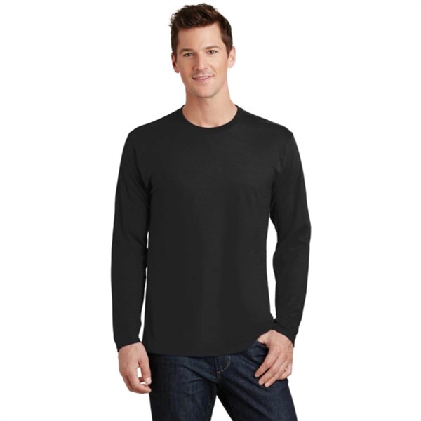 Port & Company Long Sleeve Fan Favorite Tee - Port & Company Long Sleeve Fan Favorite Tee - Image 4 of 19