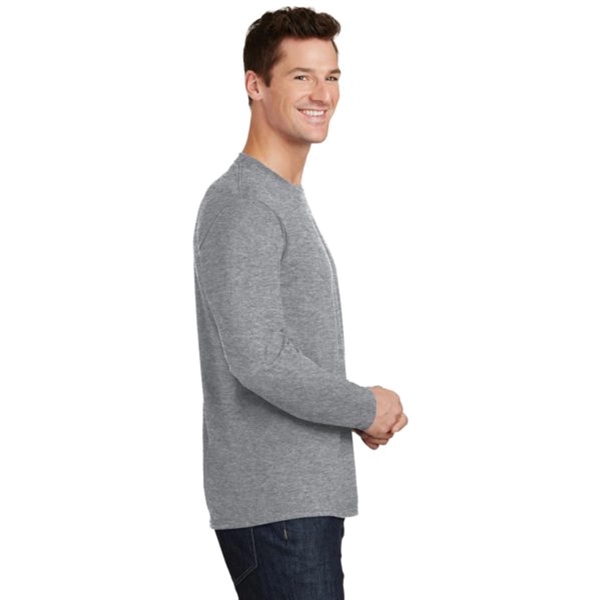 Port & Company Long Sleeve Fan Favorite Tee - Port & Company Long Sleeve Fan Favorite Tee - Image 5 of 19