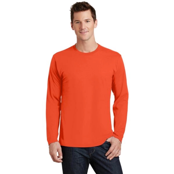 Port & Company Long Sleeve Fan Favorite Tee - Port & Company Long Sleeve Fan Favorite Tee - Image 7 of 19