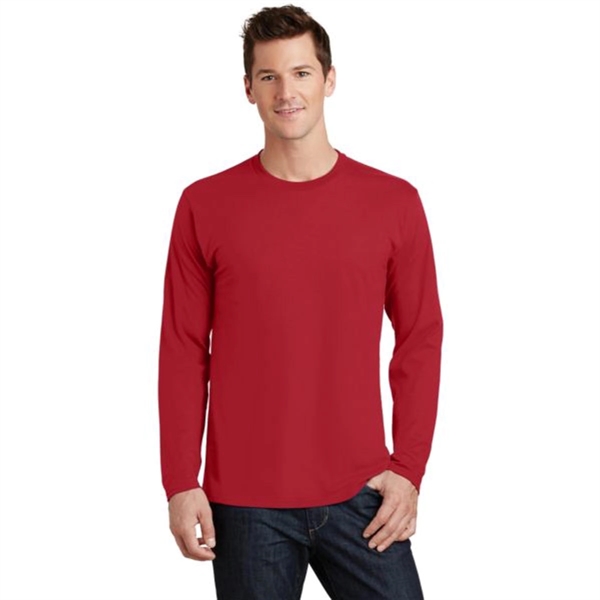 Port & Company Long Sleeve Fan Favorite Tee - Port & Company Long Sleeve Fan Favorite Tee - Image 8 of 19
